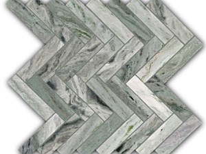 Green Beauty 1 x 4 Herringbone Honed